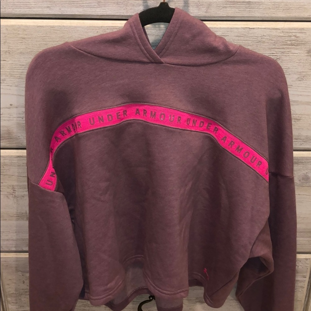 Under armour cropped hoodie